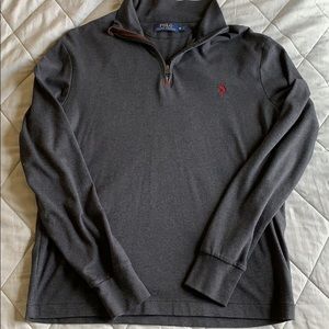 Polo Ralph Lauren Cotton quarter-zip sweater